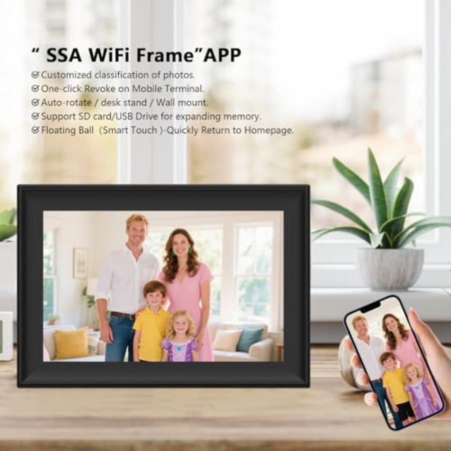 SSAWiFiFRAME Digital Picture F - Digital Photo Frame Wifi incelemesi ve fiyatı