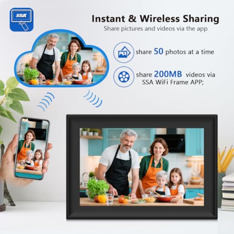 SSAWiFiFRAME Digital Picture F - Digital Photo Frame Wifi incelemesi ve fiyatı