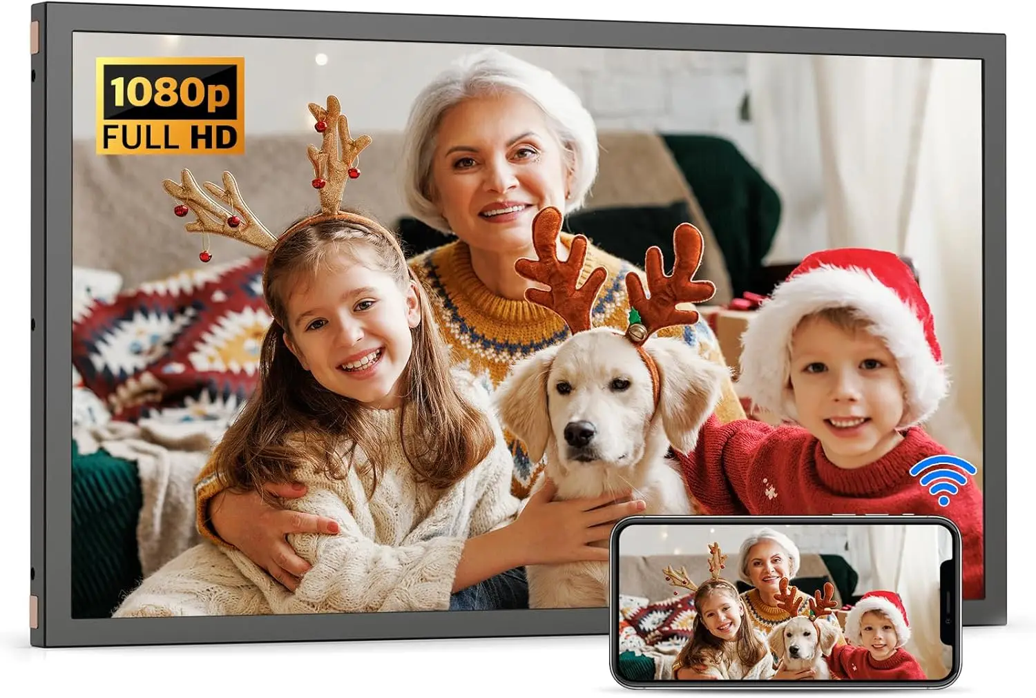 Large Digital Picture Frame 21 - Digital Photo Frame Wifi incelemesi ve fiyatı