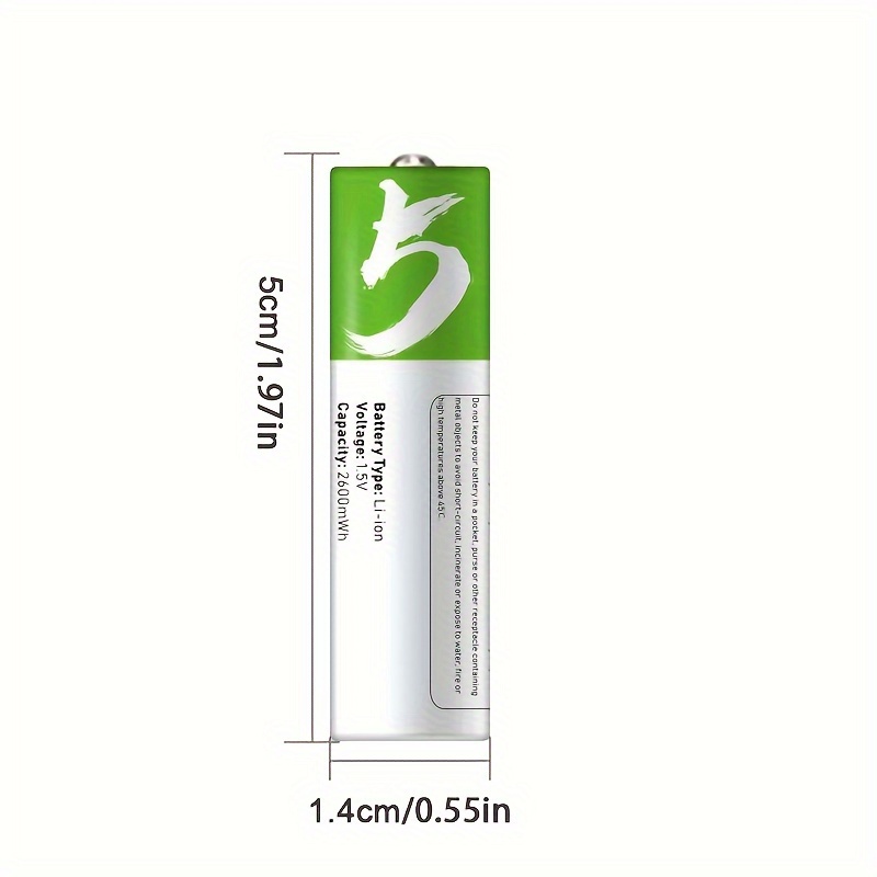 Smart 1.5V AA 2600mWh USB Rech - Modern Electronics Gadgets incelemesi ve fiyatı