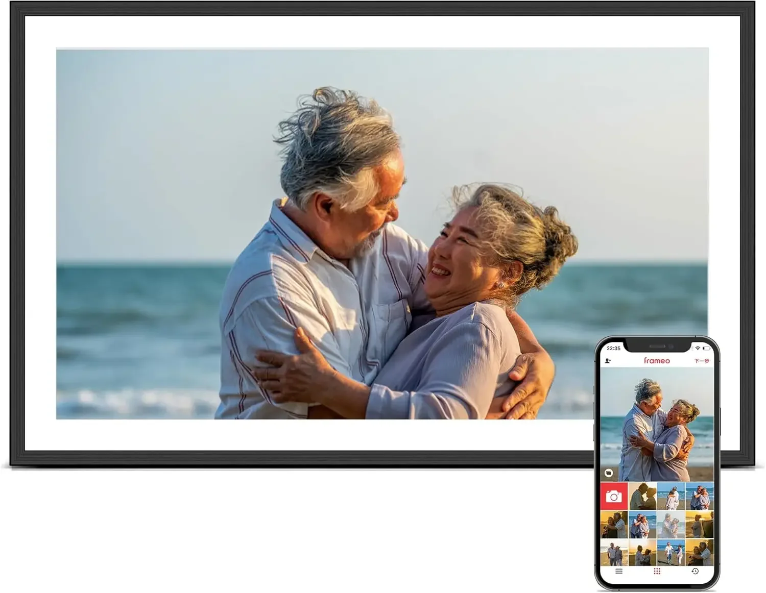 Digital Picture Frame, 15.6 In - Digital Photo Frame Wifi incelemesi ve fiyatı