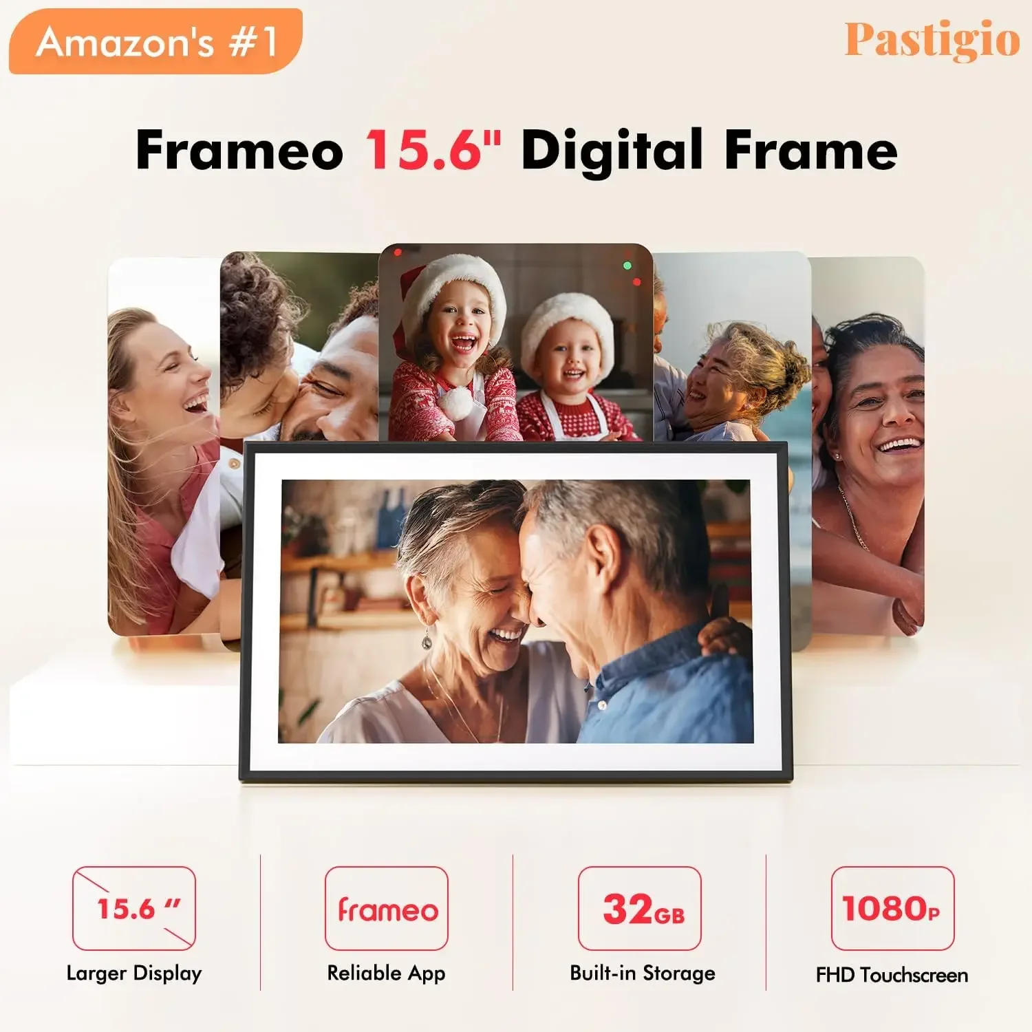 Digital Picture Frame, 15.6 In - Digital Photo Frame Wifi incelemesi ve fiyatı