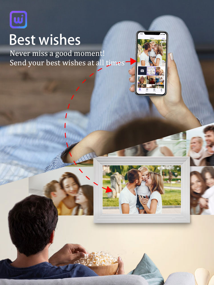 10.1-Inch WiFi Digital Photo F - Digital Photo Frame Wifi incelemesi ve fiyatı