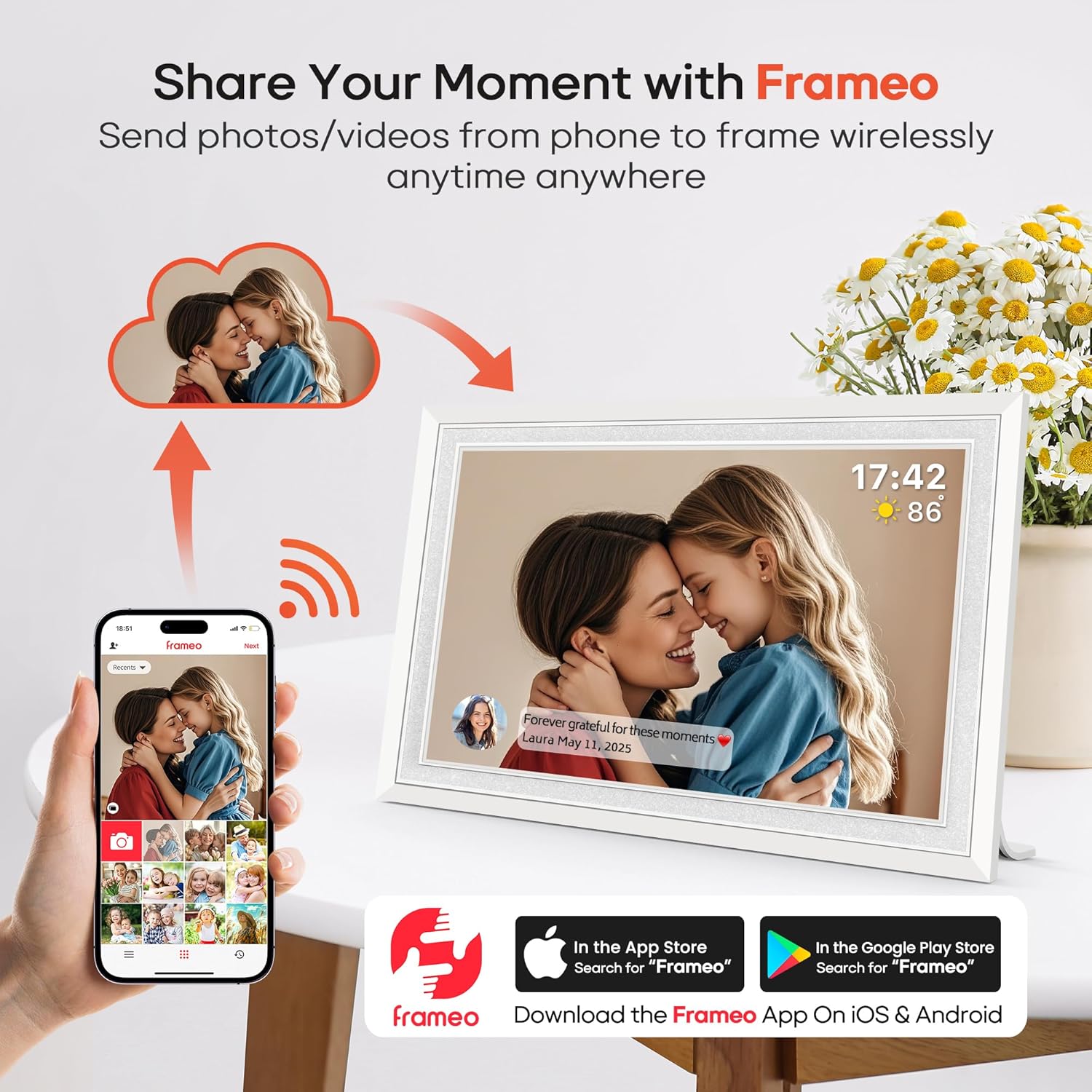 10.1 Inch WiFi Digital Picture - Digital Photo Frame Wifi incelemesi ve fiyatı