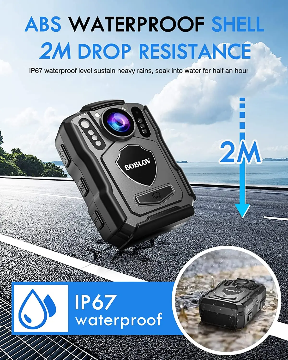 BOBLOV M5 Police Body Camera w - Compact Camera Mirrorless incelemesi ve fiyatı