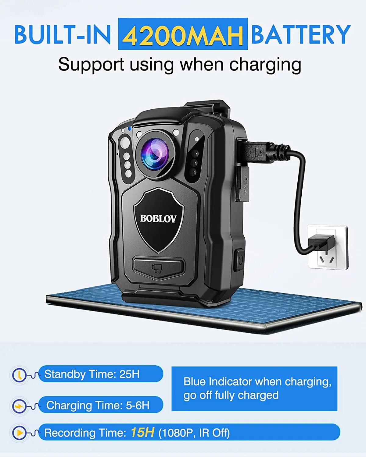 BOBLOV M5 Police Body Camera w - Compact Camera Mirrorless incelemesi ve fiyatı