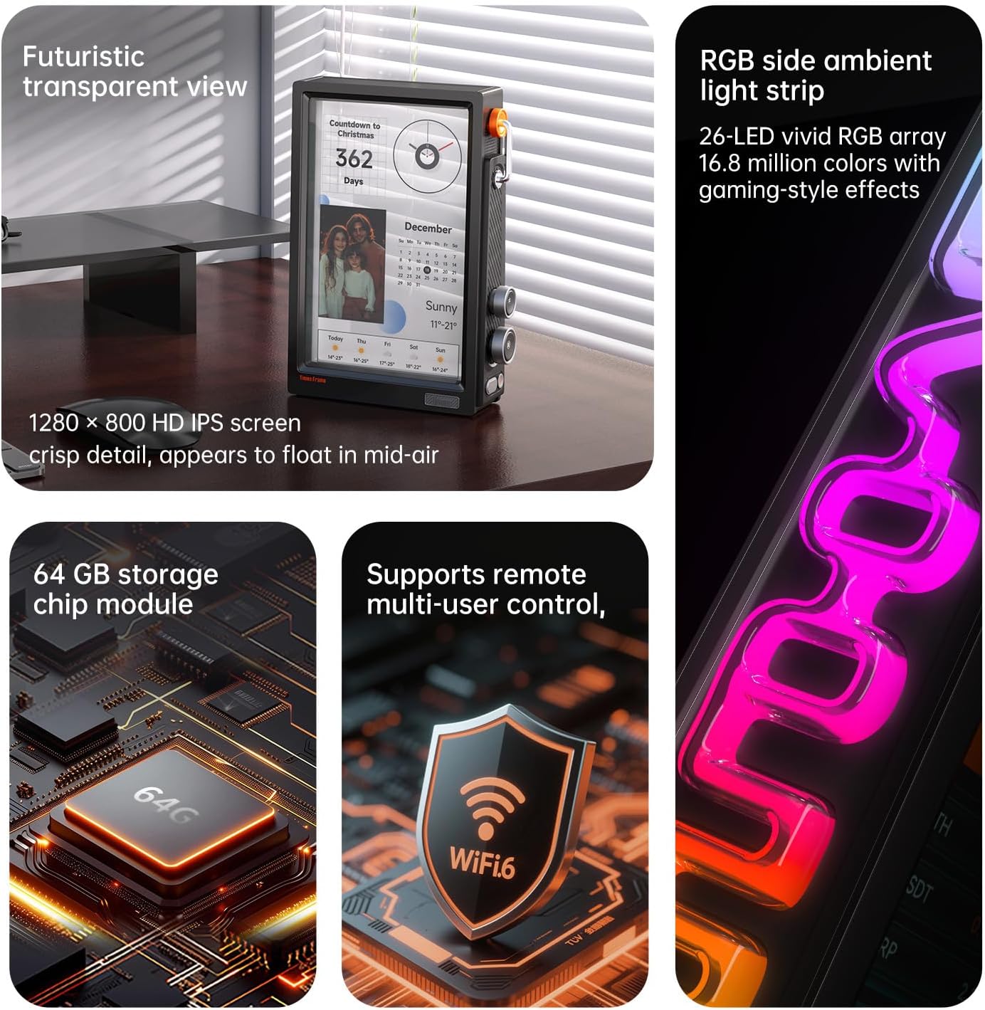 【2026】Divoom Times Frame WiFi  - Digital Photo Frame Wifi incelemesi ve fiyatı