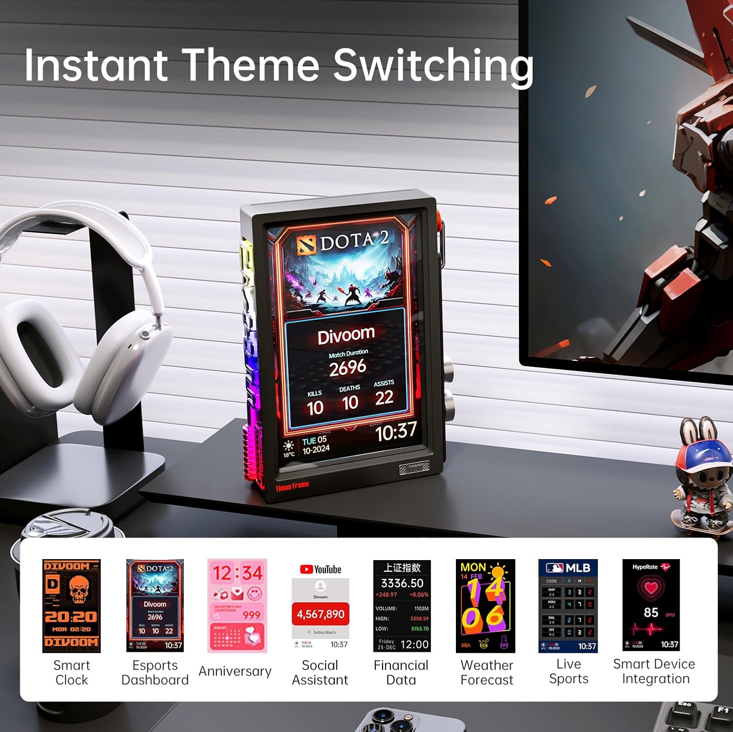 【2026】Divoom Times Frame WiFi  - Digital Photo Frame Wifi incelemesi ve fiyatı