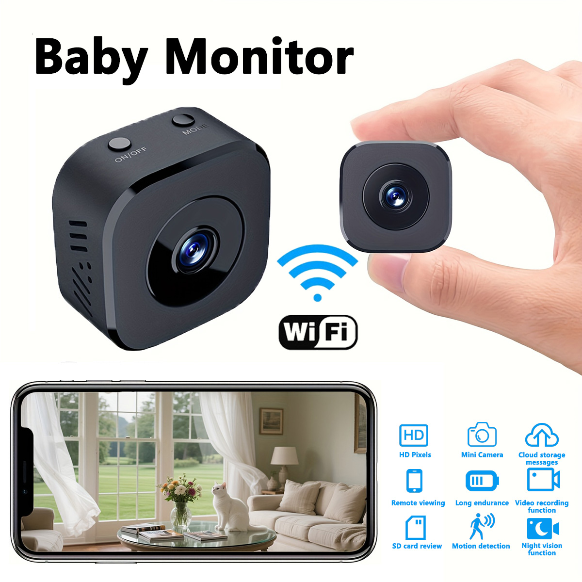1080P HD Mini WiFi Camera Indo - Compact Camera Mirrorless incelemesi ve fiyatı