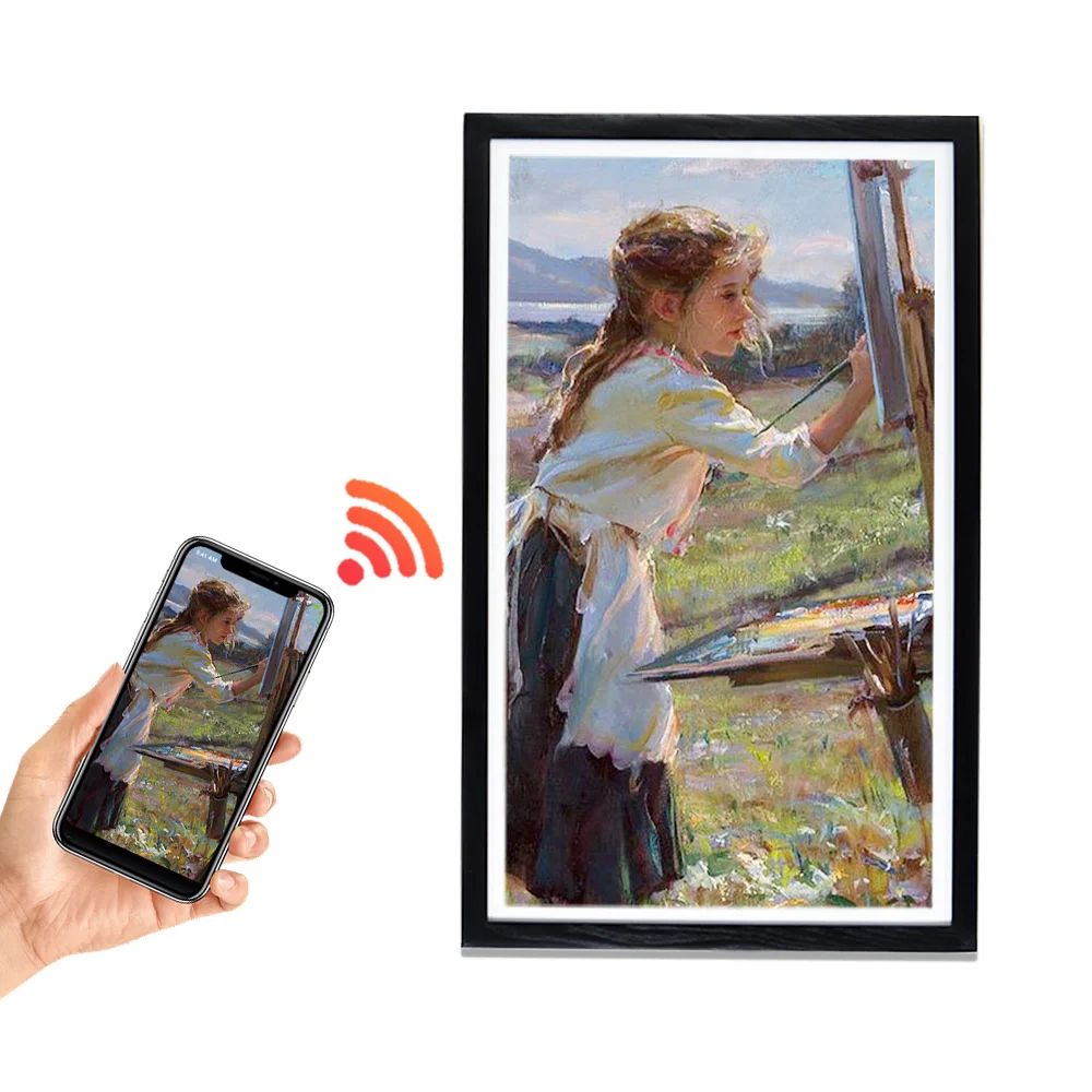 Large photo frame 32 Inch 1920 - Digital Photo Frame Wifi incelemesi ve fiyatı