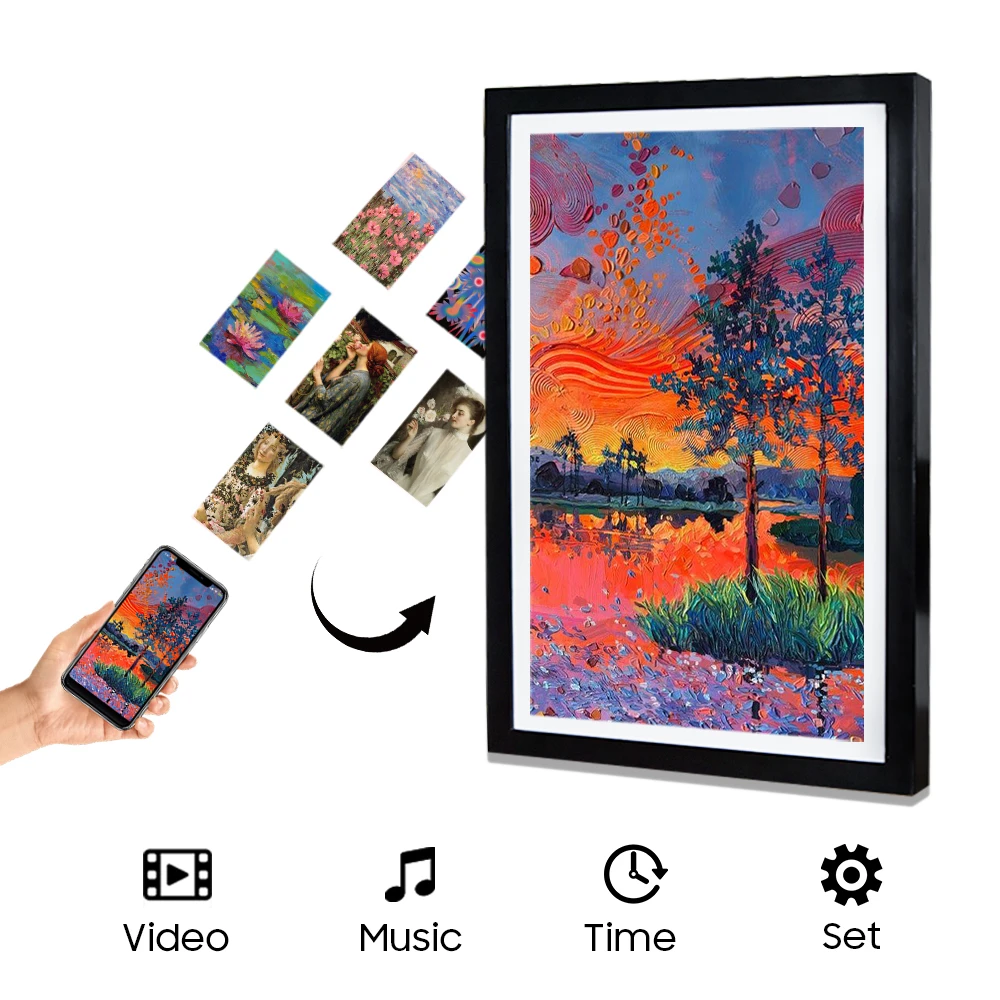 Large photo frame 32 Inch 1920 - Digital Photo Frame Wifi incelemesi ve fiyatı