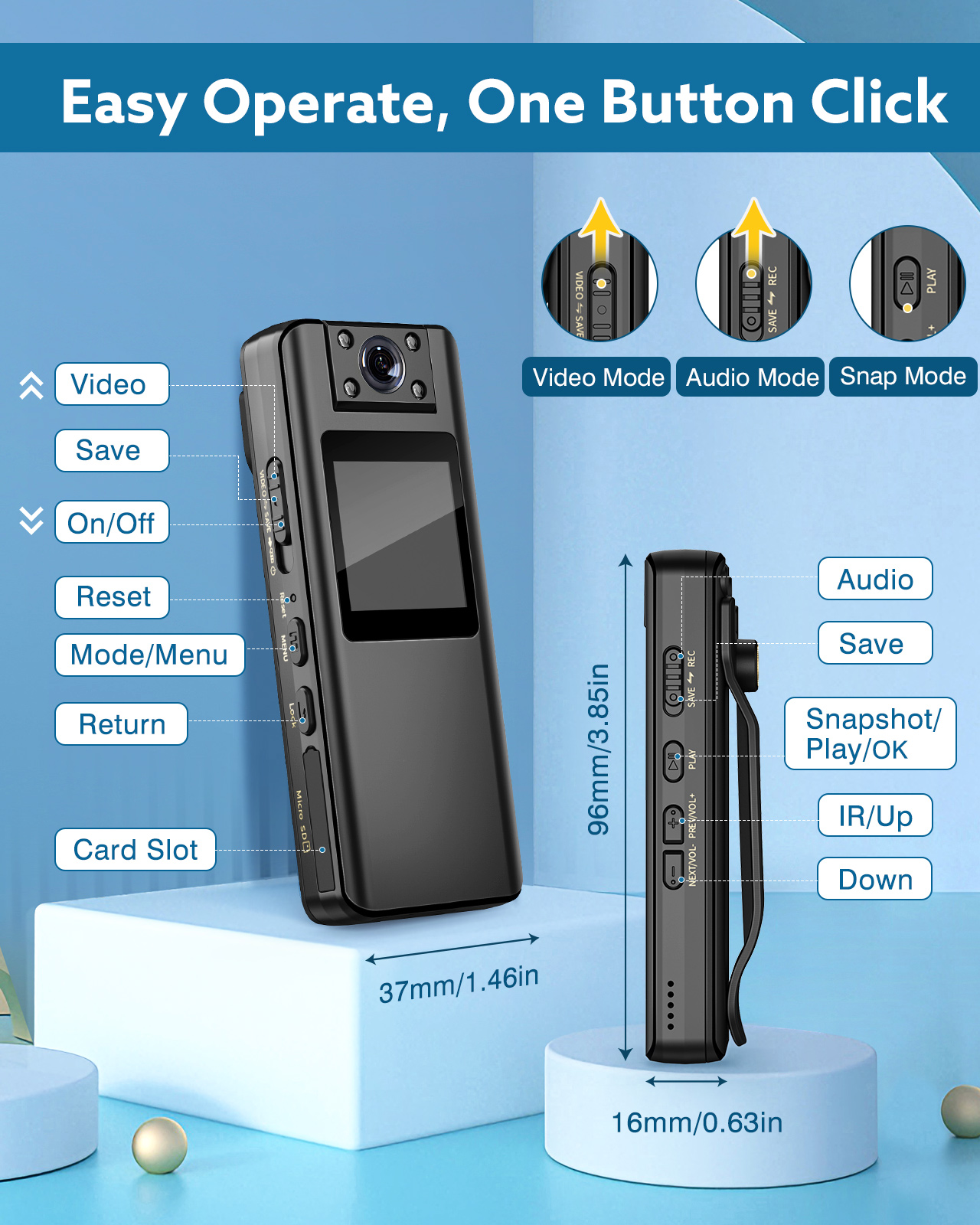 BOBLOV A22  Digital Mini Body  - Compact Camera Mirrorless incelemesi ve fiyatı