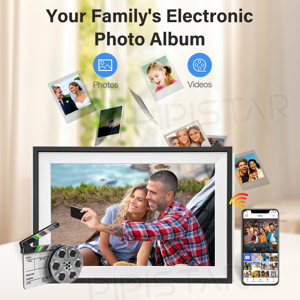 10.1-inch WIFI smart digital c - Digital Photo Frame Wifi incelemesi ve fiyatı